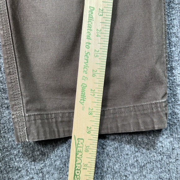 Duluth Trading Flex Fire Hose Carpenter Pants Men 34x30 Brown Wide Work Utility - Picture 8 of 16